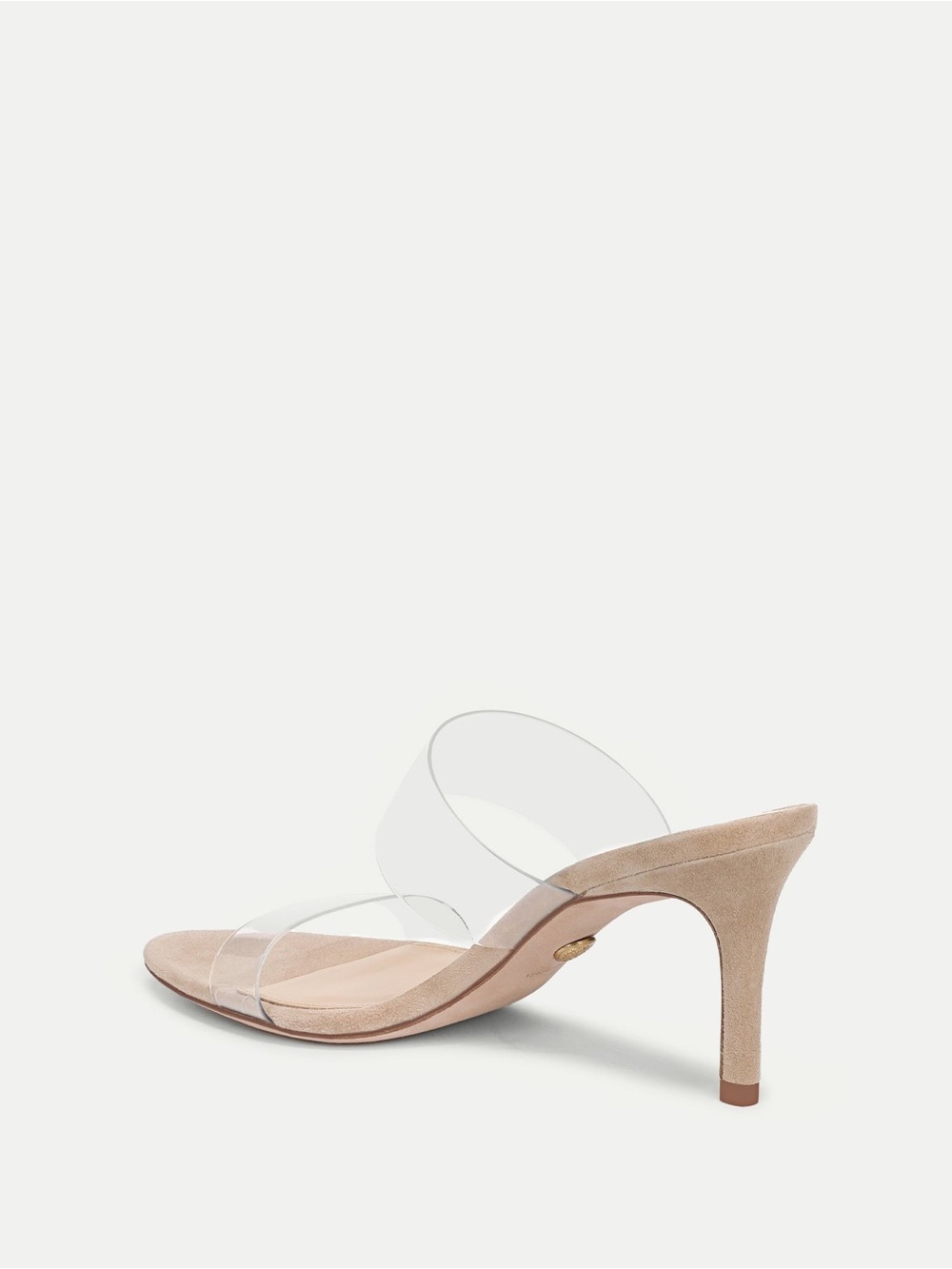 Veronica Beard Clear-Strap Asha Heel 3.5 in